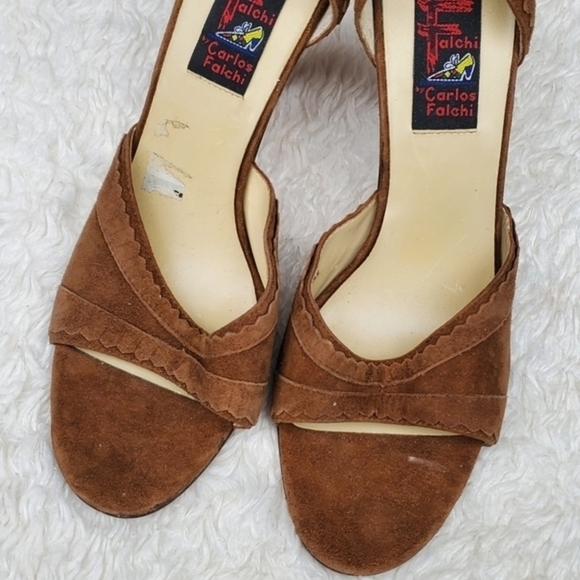 Carlos Falchi designer heels 10 NWOB‎ - Picture 6 of 9